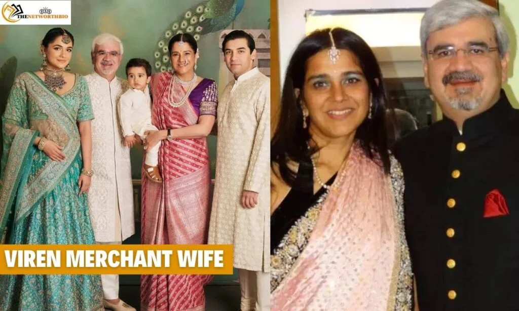 Viren Merchant wife
