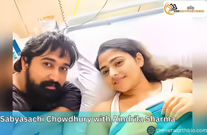 Sabyasachi Chowdhury with Aindrila Sharma