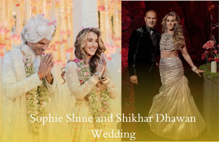 Sophie Shine and Shikhar Dhawan Wedding on February 21, 2026
