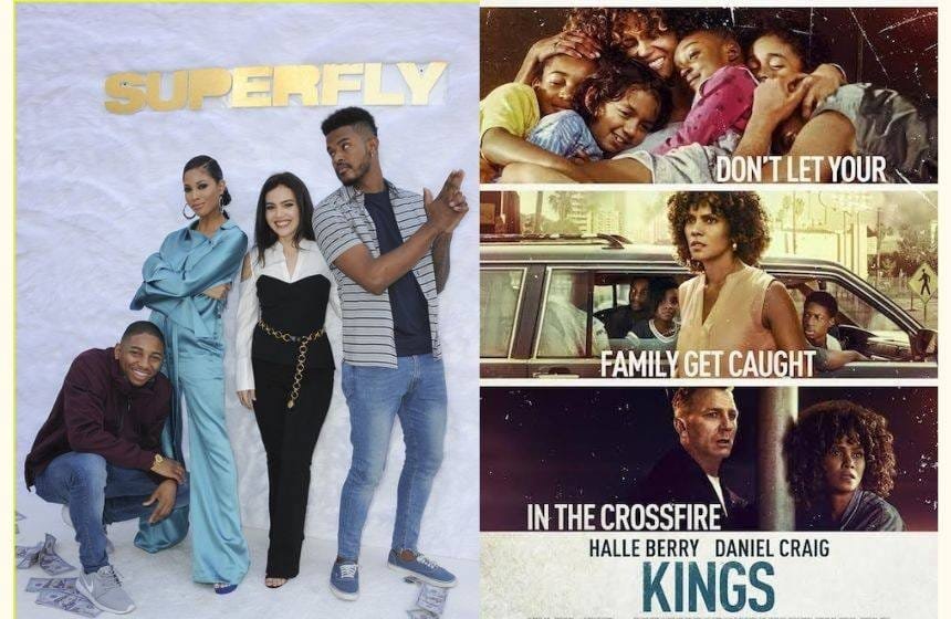 Kaalan walker special screeing at "superfly" and official movie poster of "Kings"