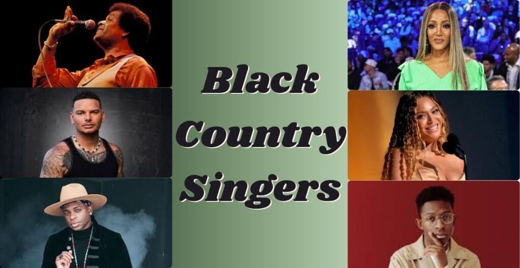 Black Country Singers: charley pride, Rissi Palmer, Breland, DeFord Bailey