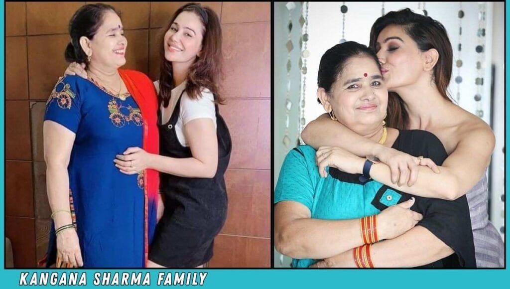 Kangana Sharma photodhoot with her mother