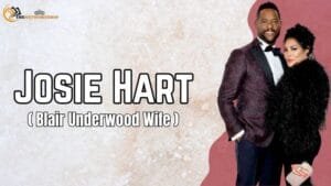 Josie Hart with Husband Blair Underwood
