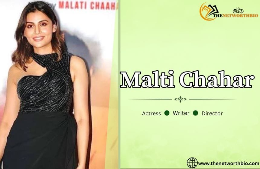Malti Chahar Age, Height, Family, Career, Movies, and Net Worth Malti Chahar at public event wearing black dress