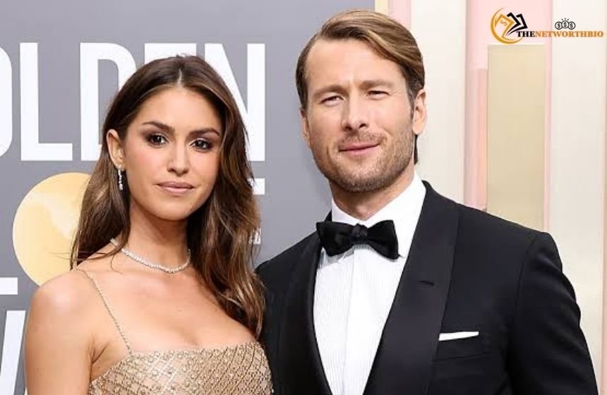 Glen Powell with girlfriend Michelle Randolph