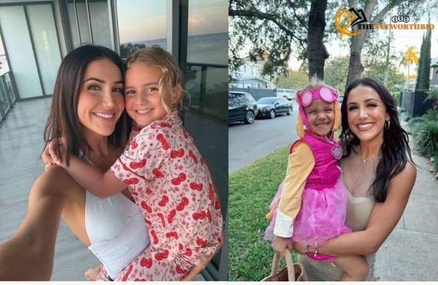 Kat Stickler with daughter Mary Stickler enjoy playing