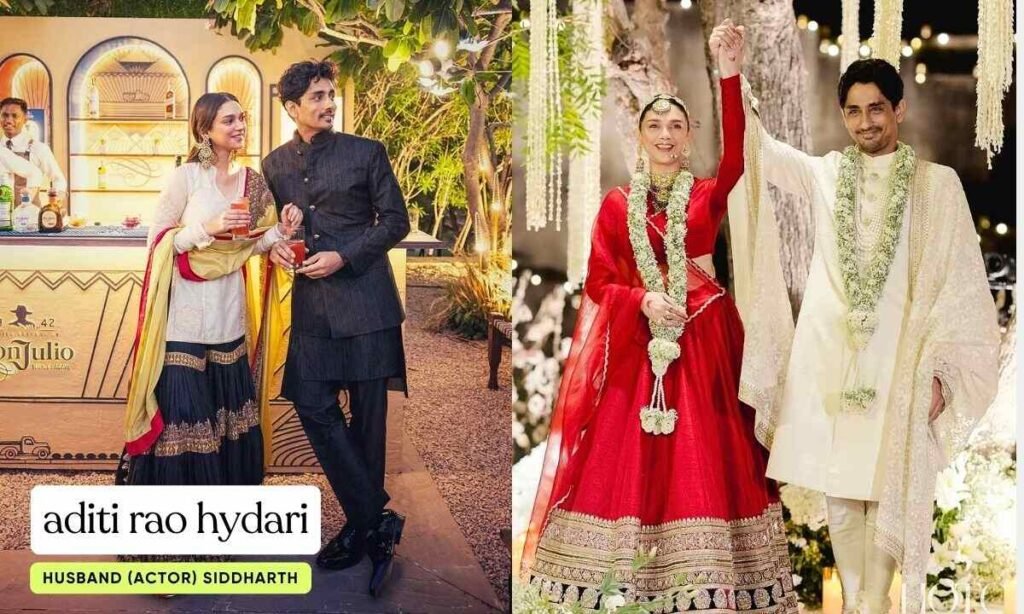 Aditi Rao Hydari Husband Siddharth